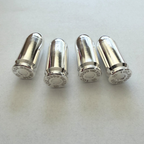 Box of 10 - 1 oz Silver Bullet Replica, .9999 Fine Silver, .45 Caliber, Frontier Mint Raw